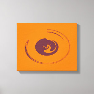 Liquid Circles - Wrapped Canvas