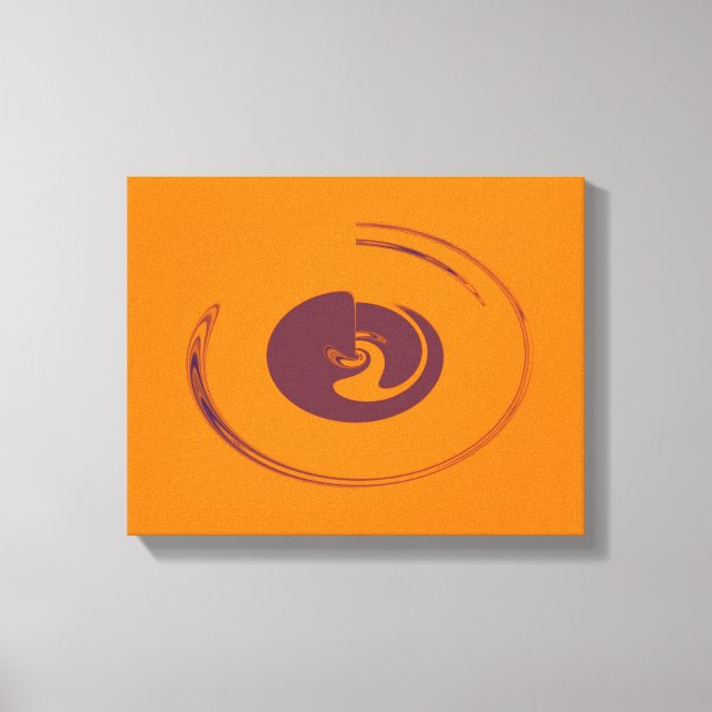 Liquid Circles - Wrapped Canvas (Front)