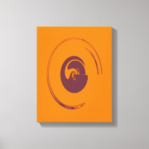 Liquid Circles - Wrapped Canvas
