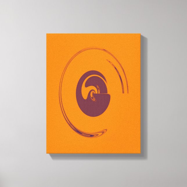 Liquid Circles - Wrapped Canvas (Front)