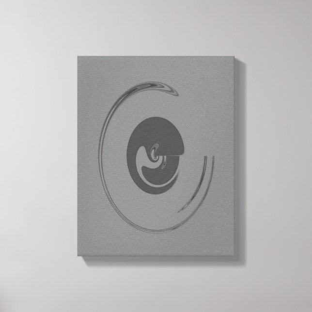 Liquid Circles - Wrapped Canvas (Front)