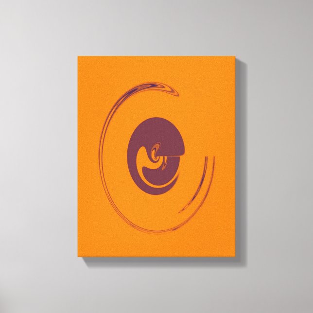 Liquid Circles - Wrapped Canvas (Front)