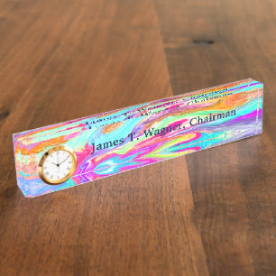 Liquid Colour Neon Nameplate