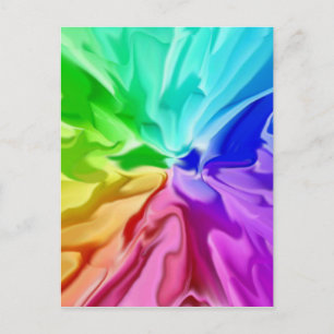 Liquid Colour Postcard