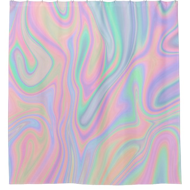 Liquid Colourful Abstract Rainbow (Front)