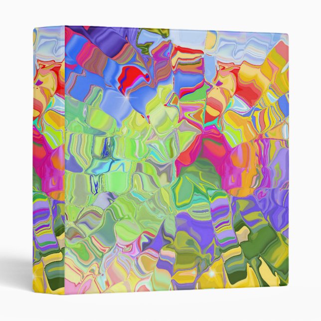 Liquid Colours Avery Binder (Front/Spine)