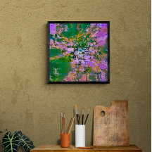 Liquid Colours glossy poster