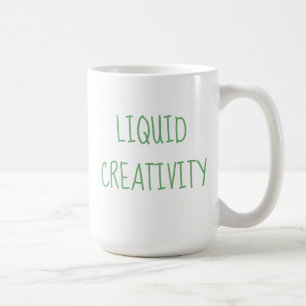 Liquid Creativity Coffee Humour Mug