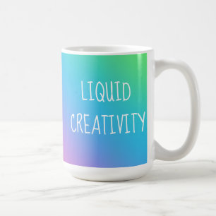 Liquid Creativity Rainbow Gradient Mug