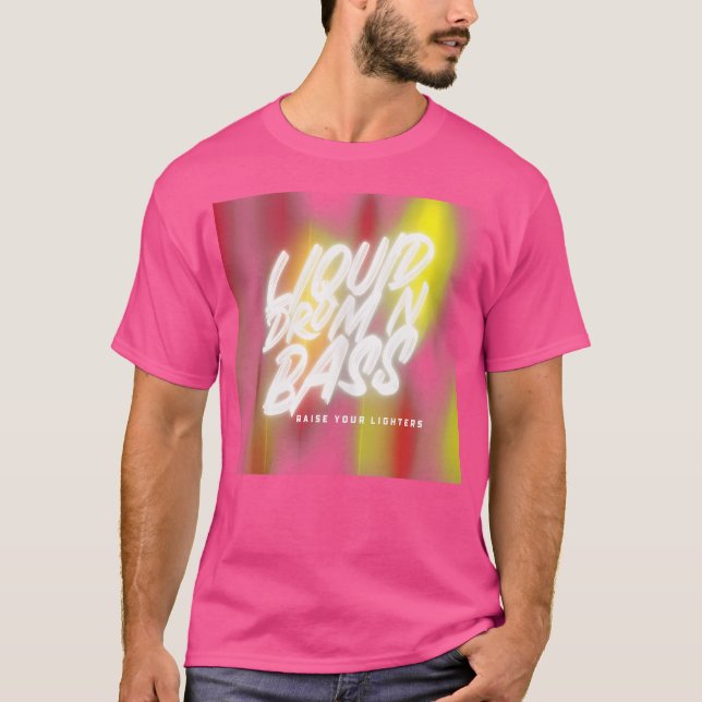 Liquid Drum And Bass Dnb Music Liquid Funk Dubstep T-Shirt (Front)