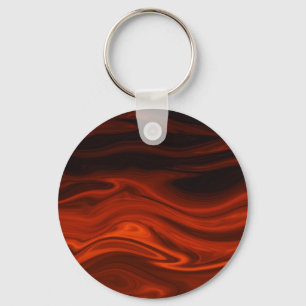 Liquid Fire by Shirley Taylor Keychain