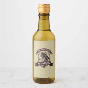 Liquid Funny Sticker Name Party Bottle Gin Unicorn