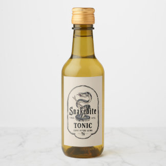 Liquid Funny Sticker Name Party Bottle Gin Unicorn