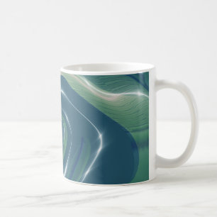 Liquid Gnarly Fractal Coffee Mug