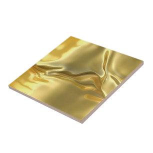 Liquid Gold Digital Print Tile