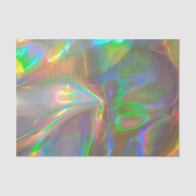 Liquid Gold Holographic | Gift Wrap Tissue Paper (Front)