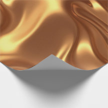 Liquid Gold Silk Luxury Texture Wrapping Paper