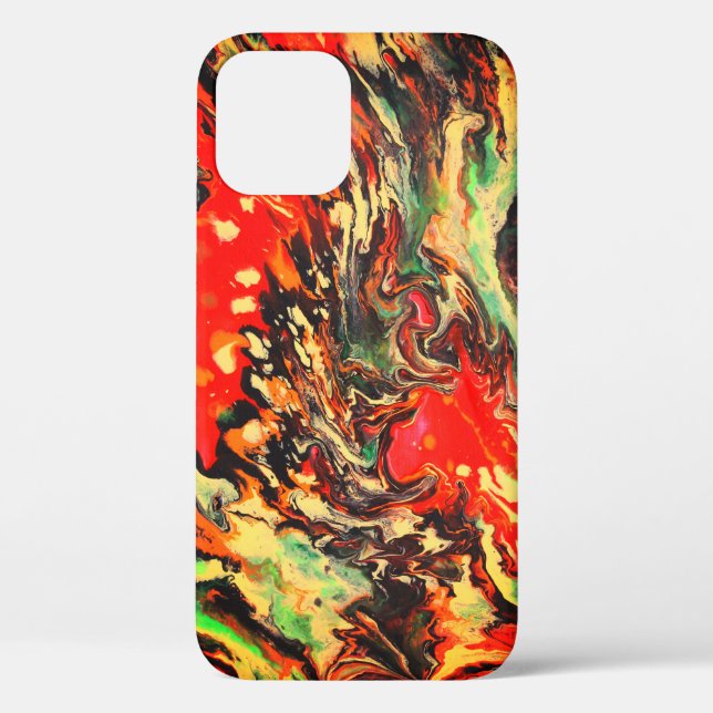 Liquid Heat iPhone Case (Back)