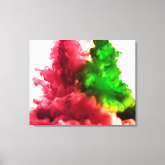 Liquid Ink in Water Series 2 Canvas Print
