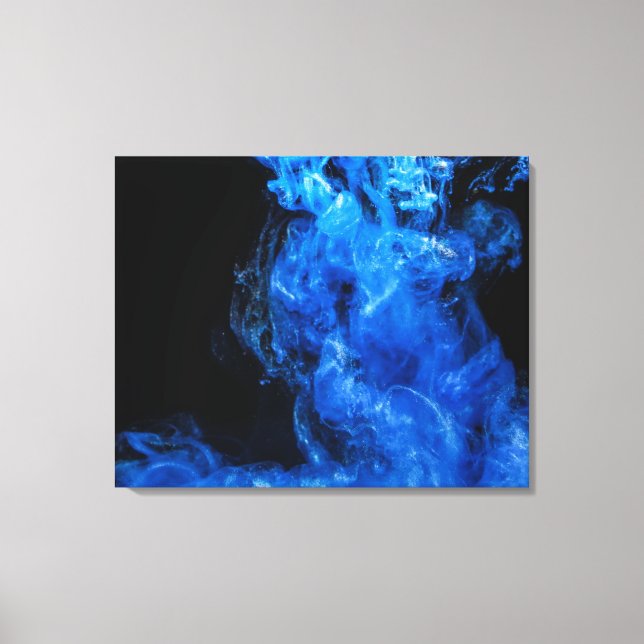 Liquid Ink in Water Series 2 Canvas Print (Front)