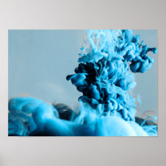 Liquid Ink in Water Series 2 Poster