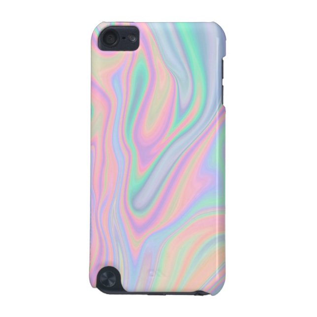 Liquid Iridescent Unicorn Colour Design iPod Touch (5th Generation) Case (Back)