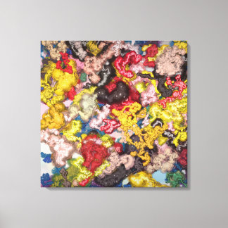 Liquid Kinetic Painting  Canvas Print