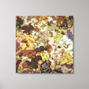 Liquid Kinetic Painting Canvas Print