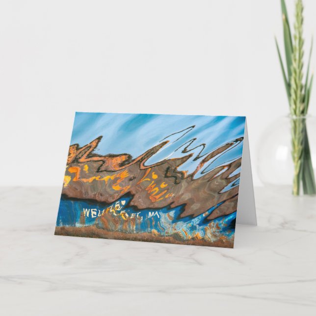 Liquid Life Wellfleet Fishing Vessel 2 Blank Card (Front)