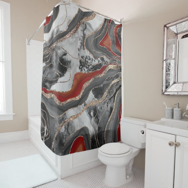 Liquid Marble Agate Glitter Glam #13 Faux Glitter (In Situ)