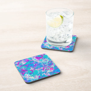 Liquid Marble Coaster Set