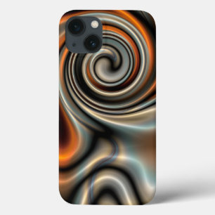 Liquid Mercury and Rust 2 iPhone 13 Case