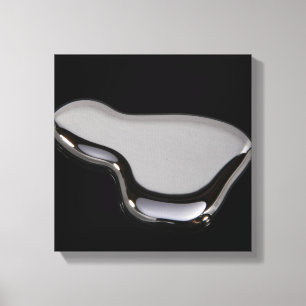 Liquid Mercury Canvas Print