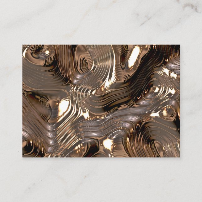Liquid Metal Business Card (Front)