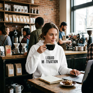 Liquid Motivation Modern Caffeine Addict Hoodie