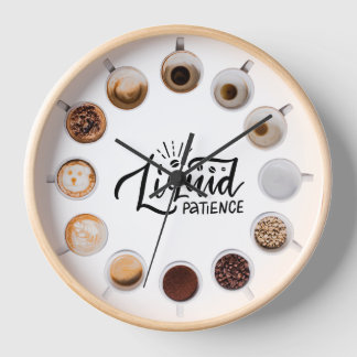 Liquid Patience Wall Clock