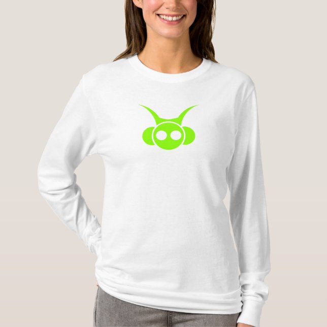 LIQUID SKY GREEN HEAD T-Shirt (Front)