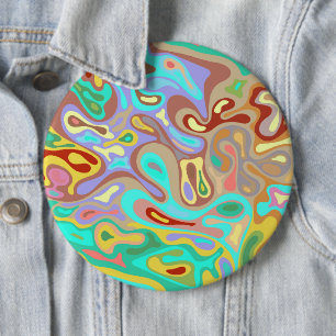Liquid surface 12 6 inch round button