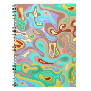 Liquid surface 12 notebook