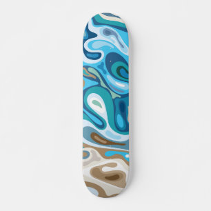 Liquid surface 1 skateboard