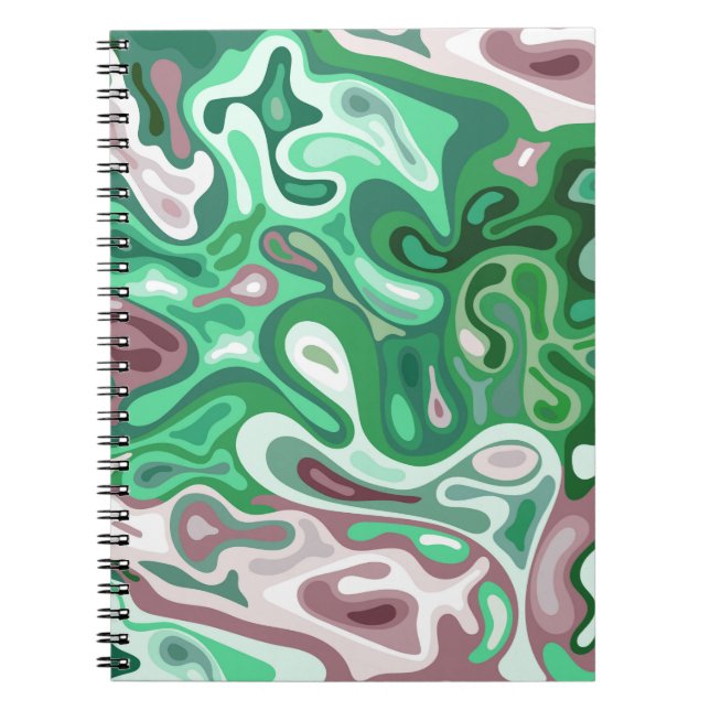 liquid surface 2 notebook (Front)