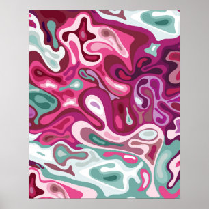 Liquid surface 3 poster