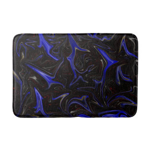 Liquidized Outer Space Pattern, Bath Mat