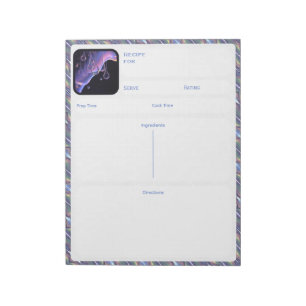 Liquify - Binder Insert Recipe Card Notepad