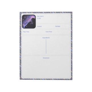 Liquify - Binder Insert Recipe Card Notepad