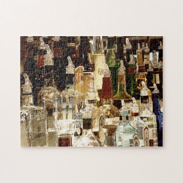 Liquor Bottles Jigsaw Puzzle (Horizontal)