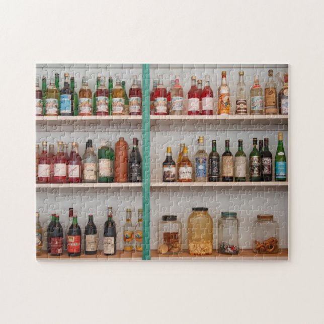 Liquor bottles jigsaw puzzle (Horizontal)