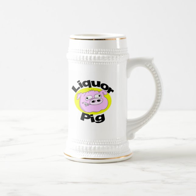 Liquor pig Stein (Right)