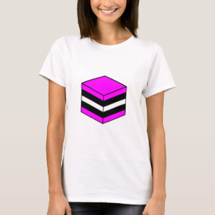 Liquorice All Sort - Magenta, White and Black T-Shirt