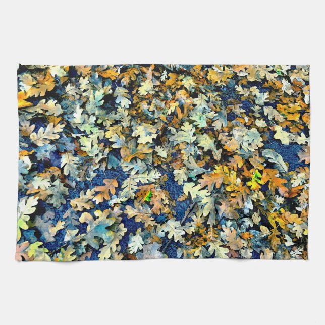 Lire ces serviettes de cuisine Feuille (Horizontal)